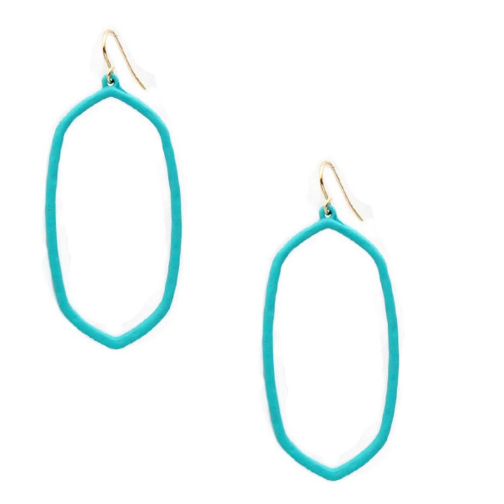 Color Coating Metal Earring